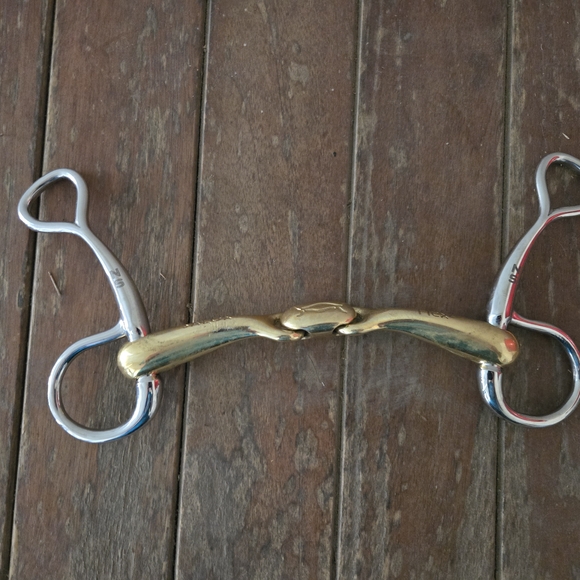 Neue Schule Turtle Top Flex Baucher Horse Bit - Picture 1 of 4